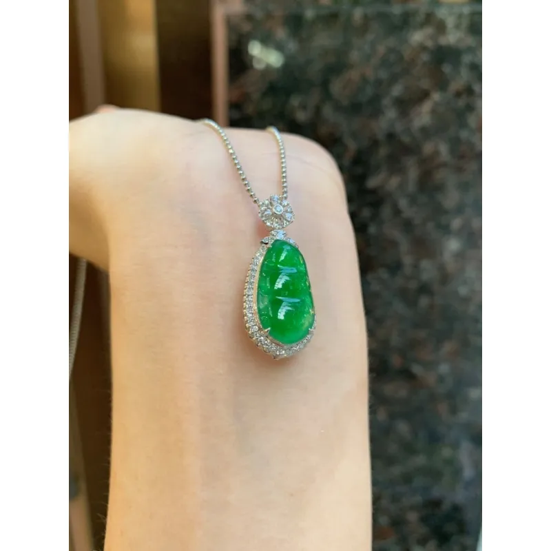 Bracelet Great Demon King Liu Yidao Ice Type Jadeite Pendants Unisex-1