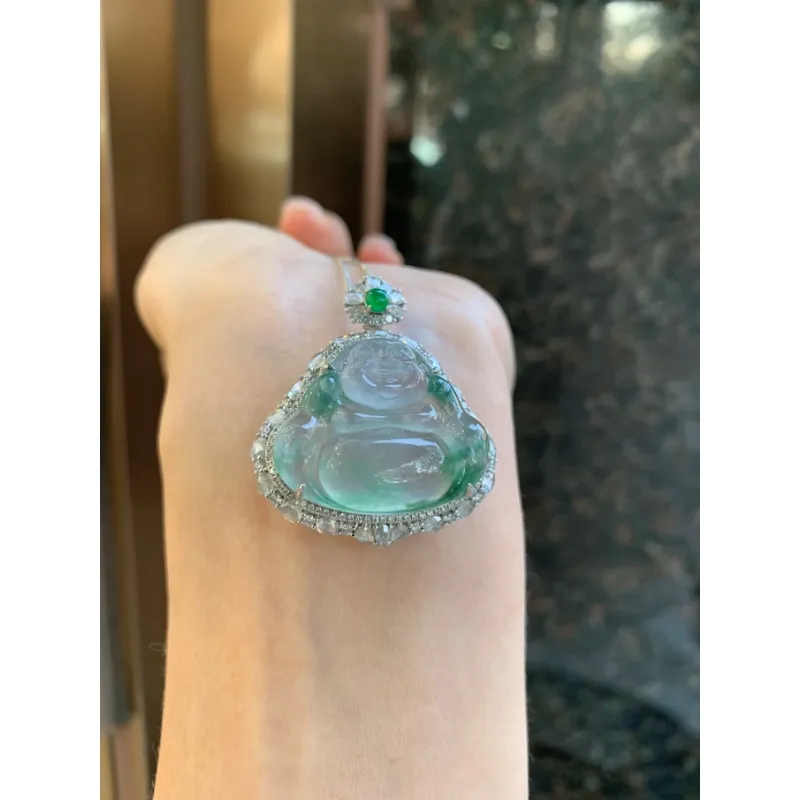 Bracelet Great Demon King Liu Yidao Glass Type Jade Jadeite Unisex-3