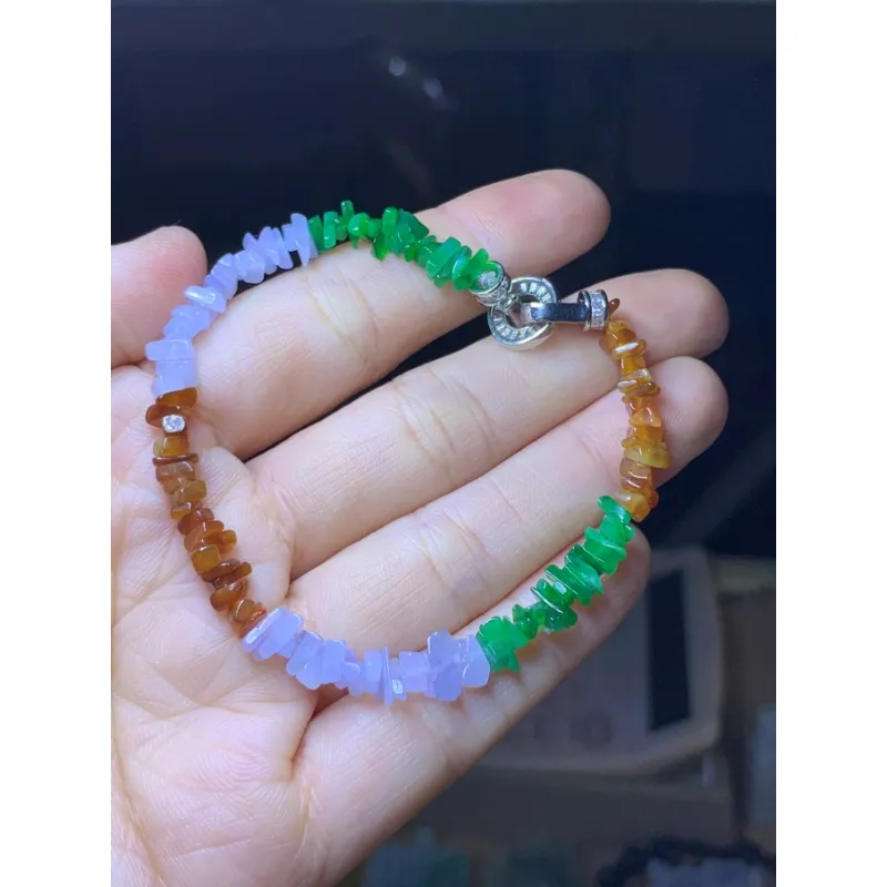 Bracelet Great Demon King Liu Yidao Ice Type Jadeite Bracelets Unisex-3