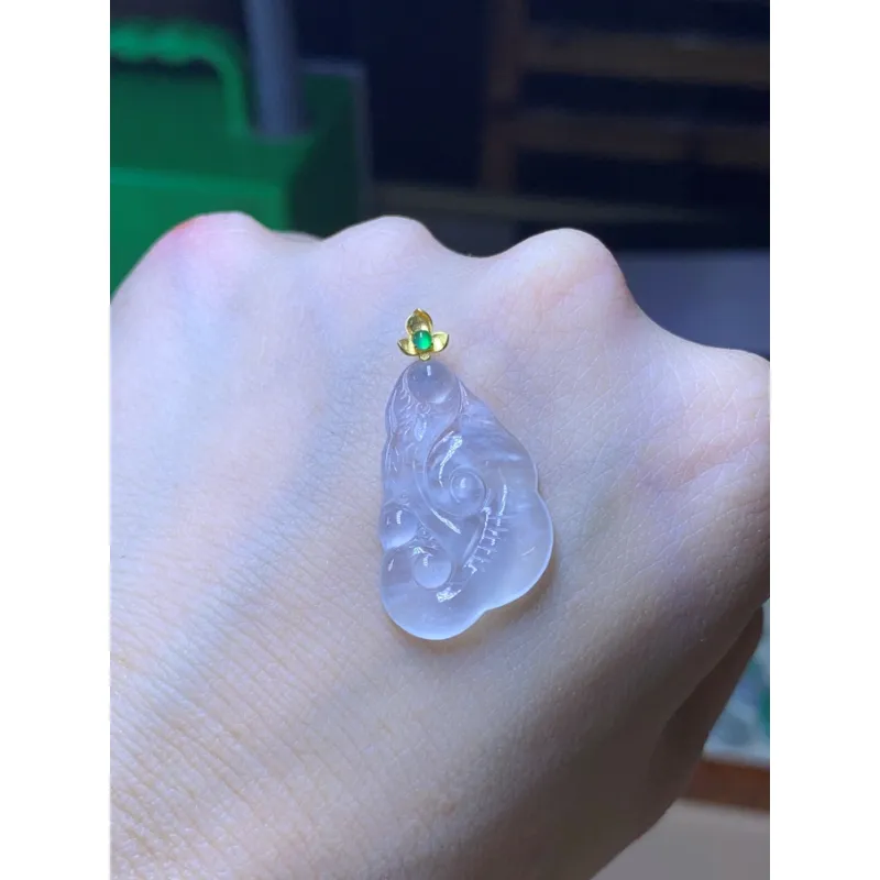 Bracelet Great Demon King Liu Yidao High Ice Jade Jadeite Pendants Unisex-1