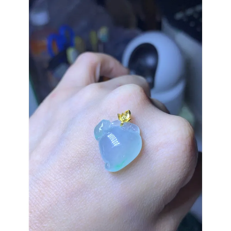 Bracelet Great Demon King Liu Yidao Ice Type Jadeite Pendants Unisex-3