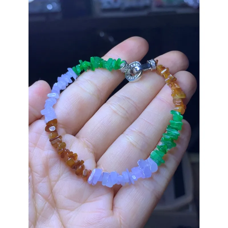 Bracelet Great Demon King Liu Yidao Ice Type Jadeite Bracelets Unisex-2