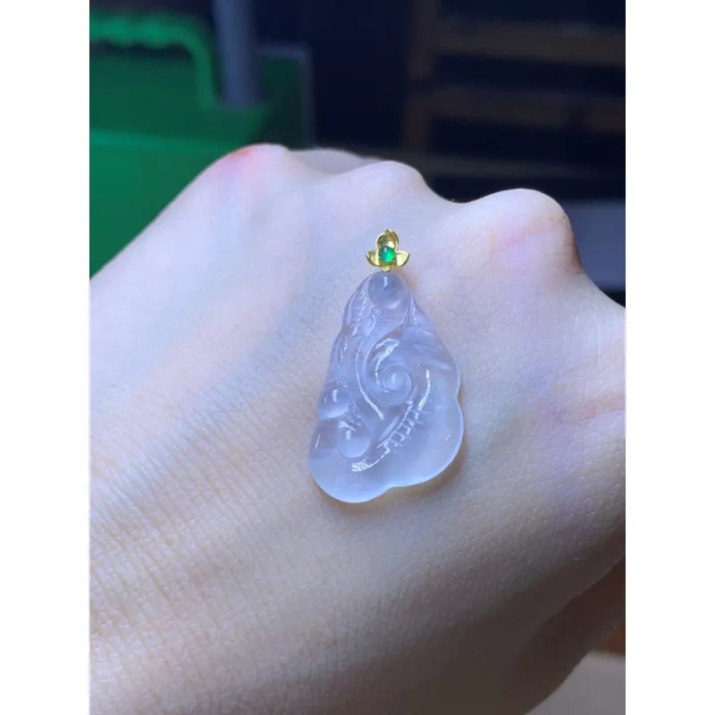 Bracelet Great Demon King Liu Yidao High Ice Jade Jadeite Pendants Unisex-2