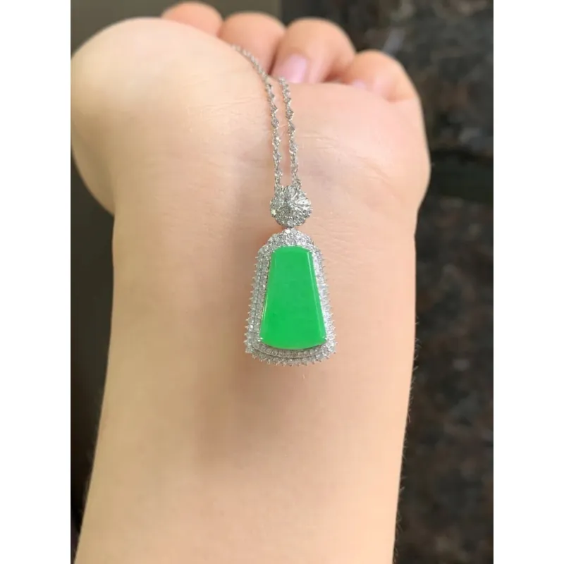 Bracelet Great Demon King Liu Yidao Ice Glutinous Jadeite Pendants Unisex-4