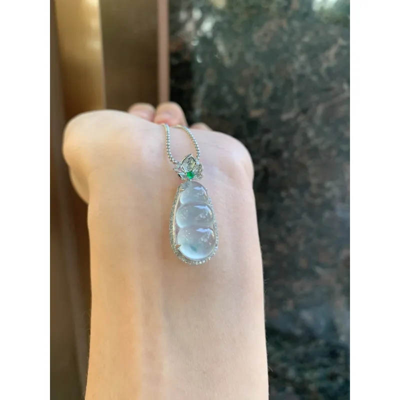 Bracelet Great Demon King Liu Yidao High Ice Jade Jadeite Pendants Unisex-2