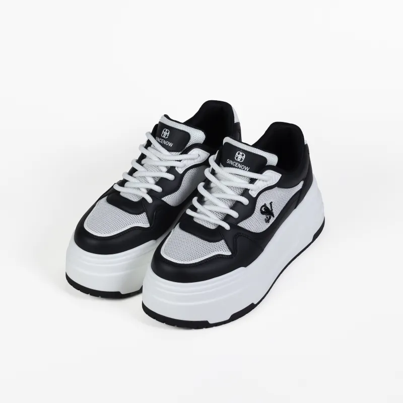 SINCENOW Quick Dry Breathable Height Increasing Low Top Skateboard Shoes Women's-8