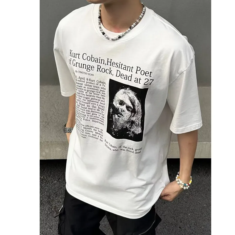 YICHEN T Shirts Unisex Phoenix Nirvana Band[White]-5