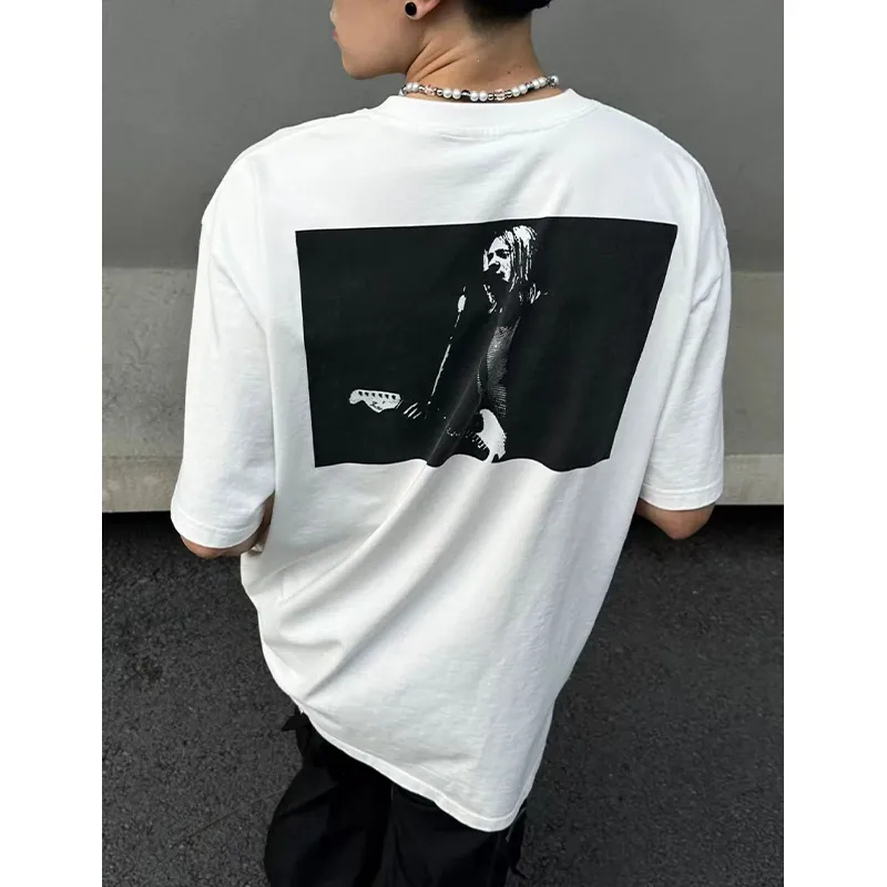 YICHEN T Shirts Unisex Phoenix Nirvana Band[White]-4