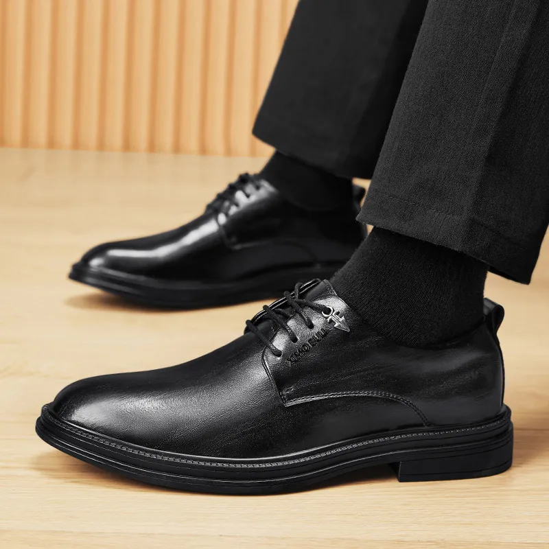 XIMO BULL Dress Shoes Men's Black-4
