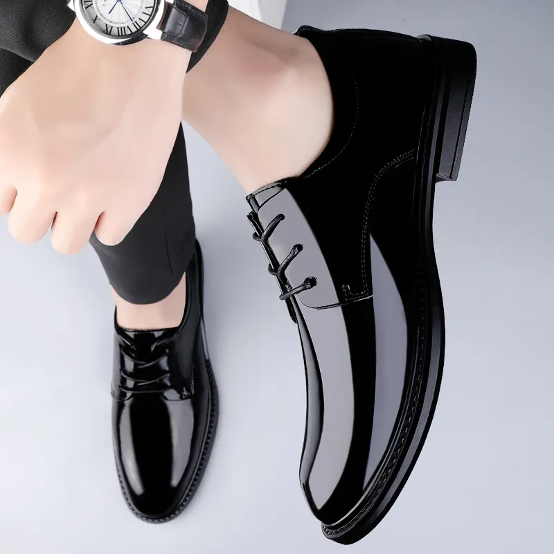 XIMO BULL Dress Shoes Men's Black-3