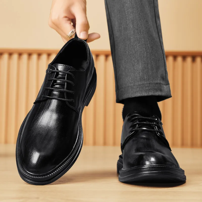 XIMO BULL Dress Shoes Men's Black-3