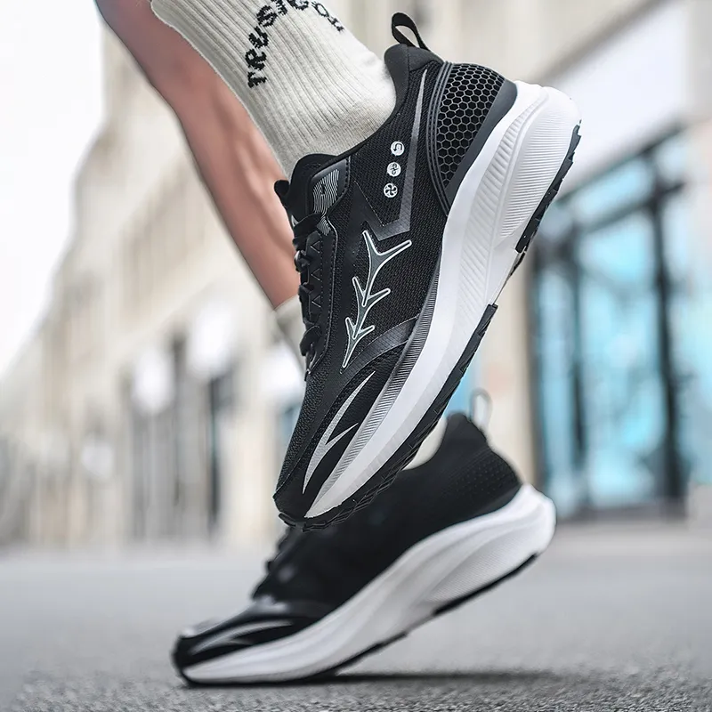TEPOR Cushioning, Slip Resistant, And Abrasion Resistant Low Top Running Shoes Unisex-6