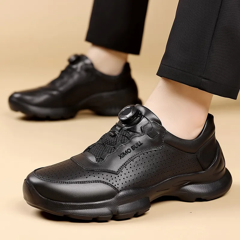 XIMO BULL Casual Shoes Men's Black-3