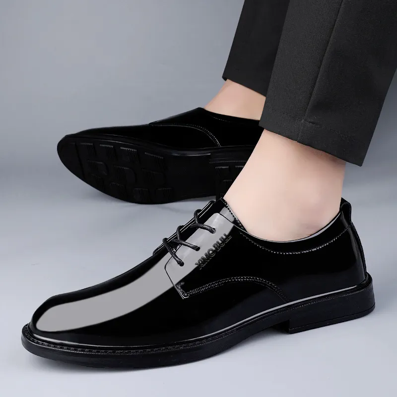 XIMO BULL Dress Shoes Men's Black-2