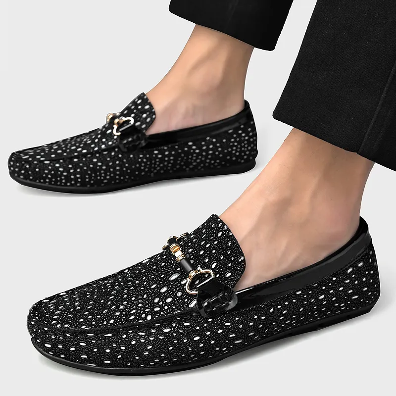 XIMO BULL Men's Casual Shoes Men's Black-6
