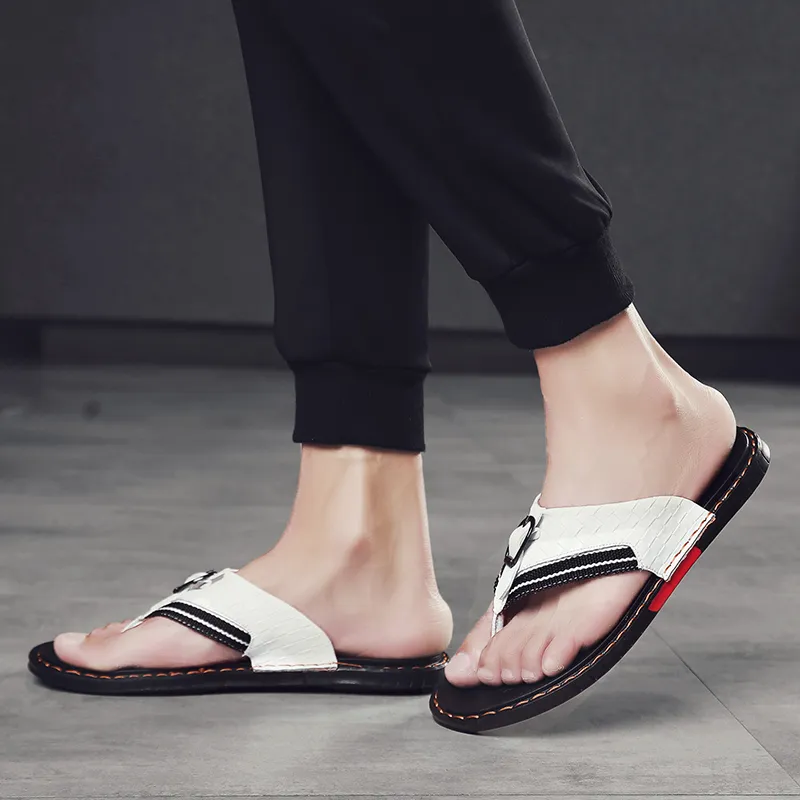 XIMO BULL Rubber Sole Antibacterial Flip Flops Men's-7