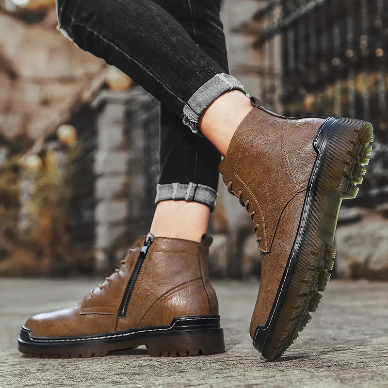 XIMO BULL Short Martin Boot 3cm Men's-10