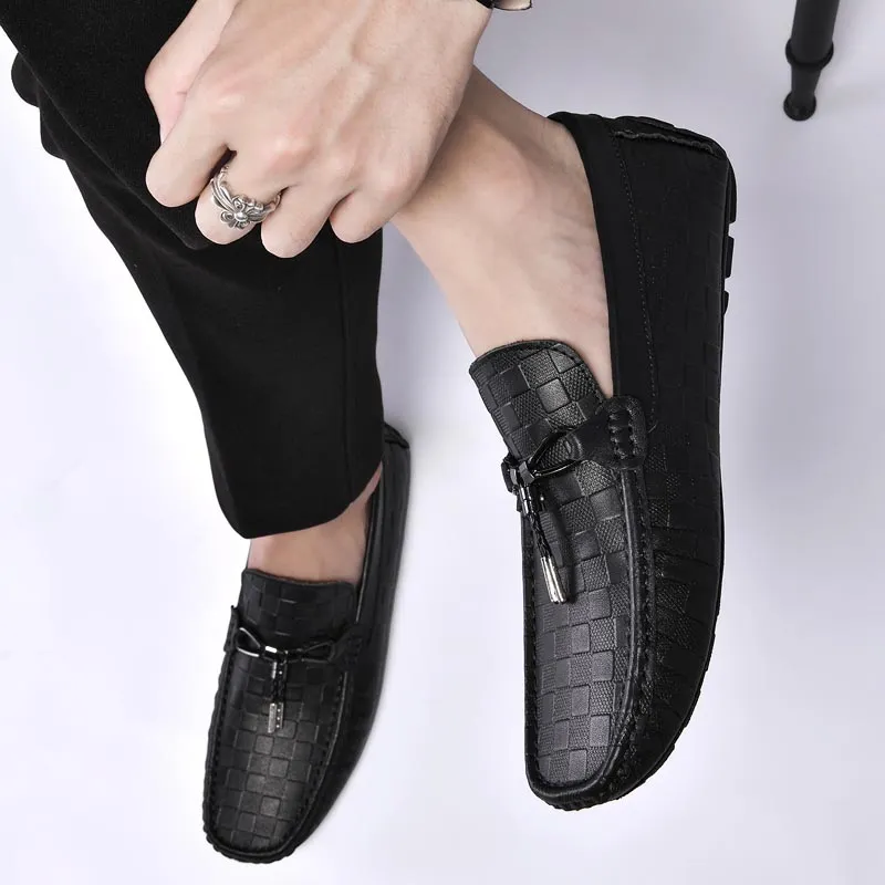 XIMO BULL Beanie Shoes Men's Black-7