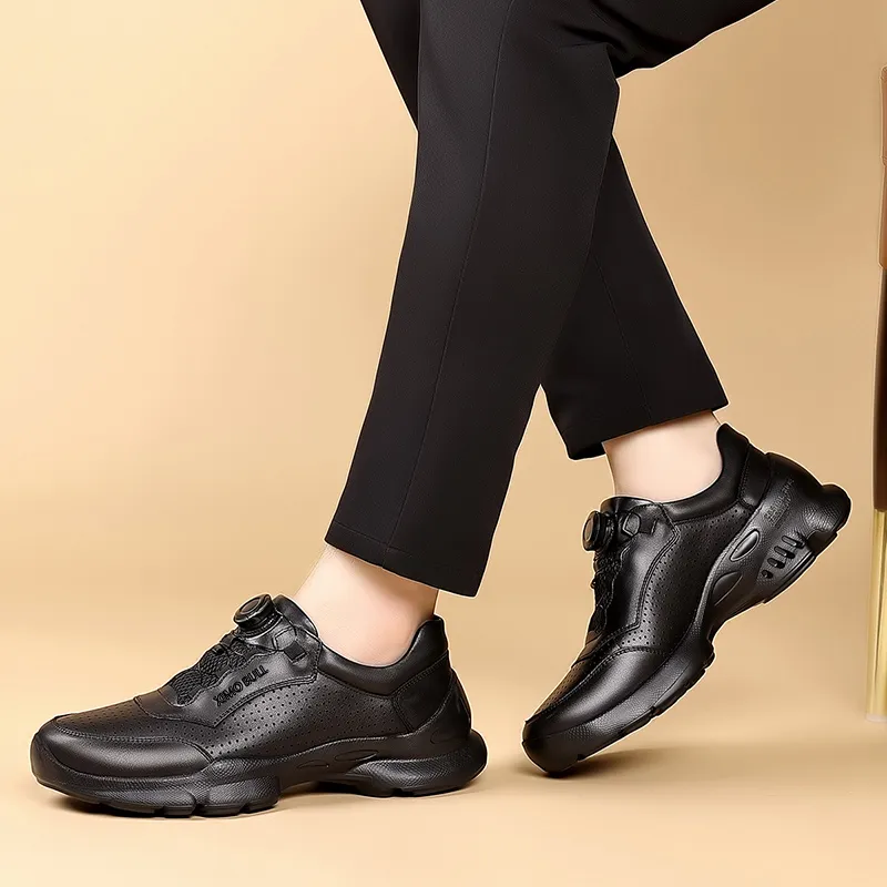 XIMO BULL Casual Shoes Men's Black-4