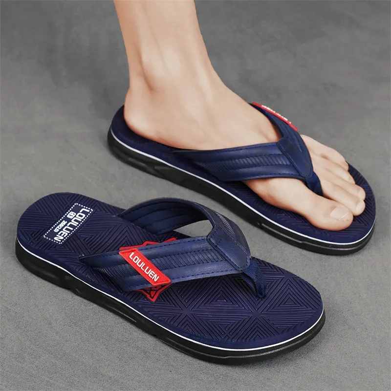 XIMO BULL Rubber Sole Abrasion Resistant Flip Flops Men's-11
