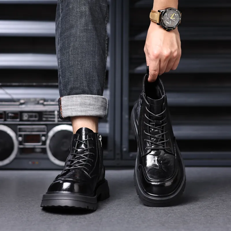 XIMO BULL Ankle-Length Martin Boot 3cm-10