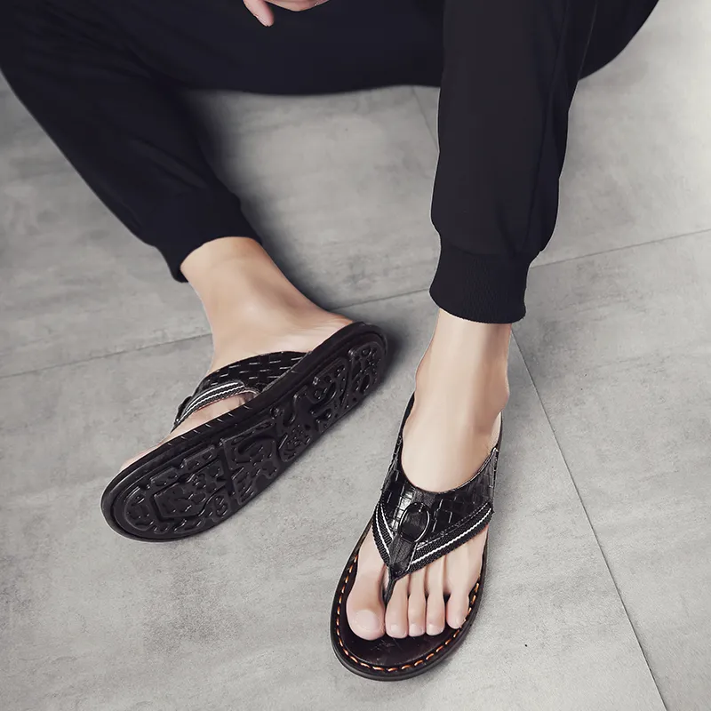 XIMO BULL Rubber Sole Antibacterial Flip Flops Men's-2