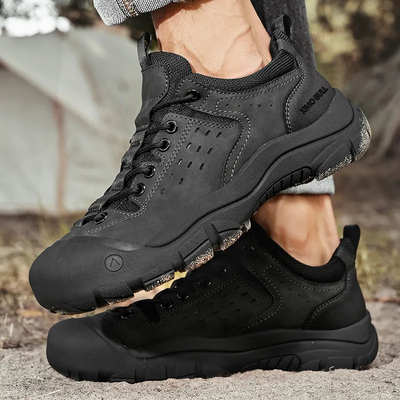 XIMO BULL Coverage Support Low Top Hiking Shoes/Trekking Shoes Men's-1