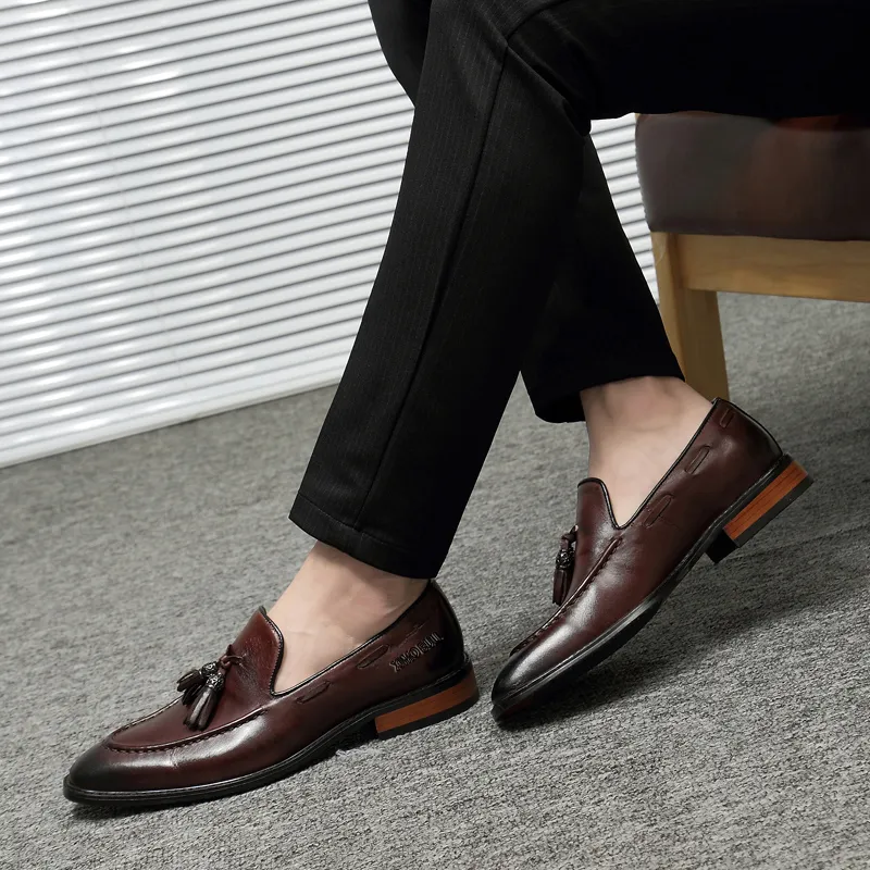XIMO BULL Loafers Unisex Red-11