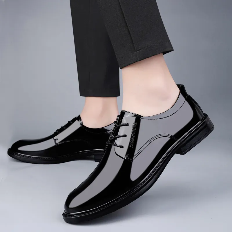 XIMO BULL Dress Shoes Men's Black-1