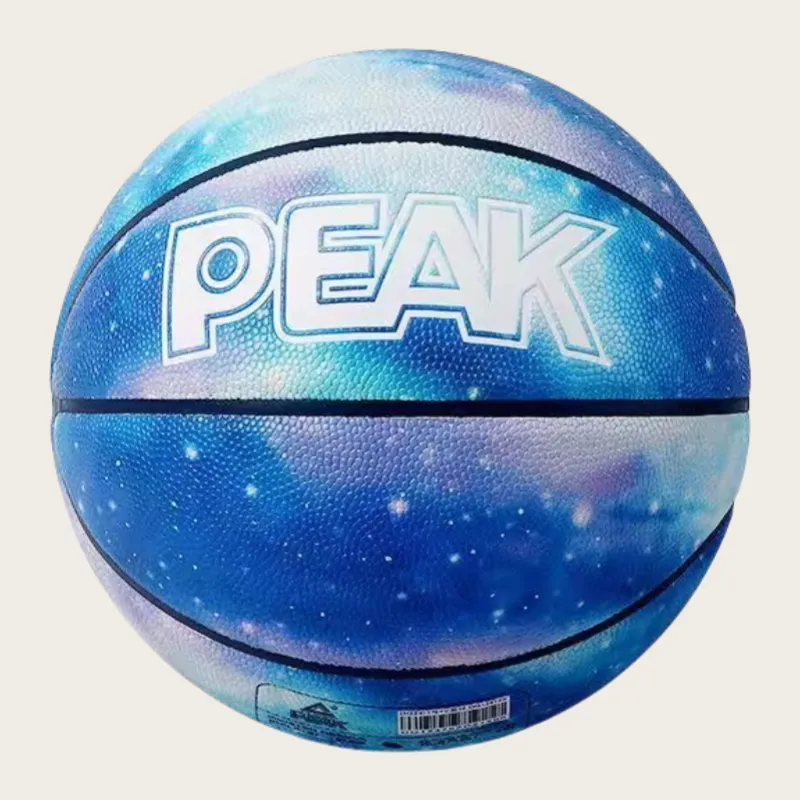 PEAK PU Basketball Blue Training Competition Unisex-1