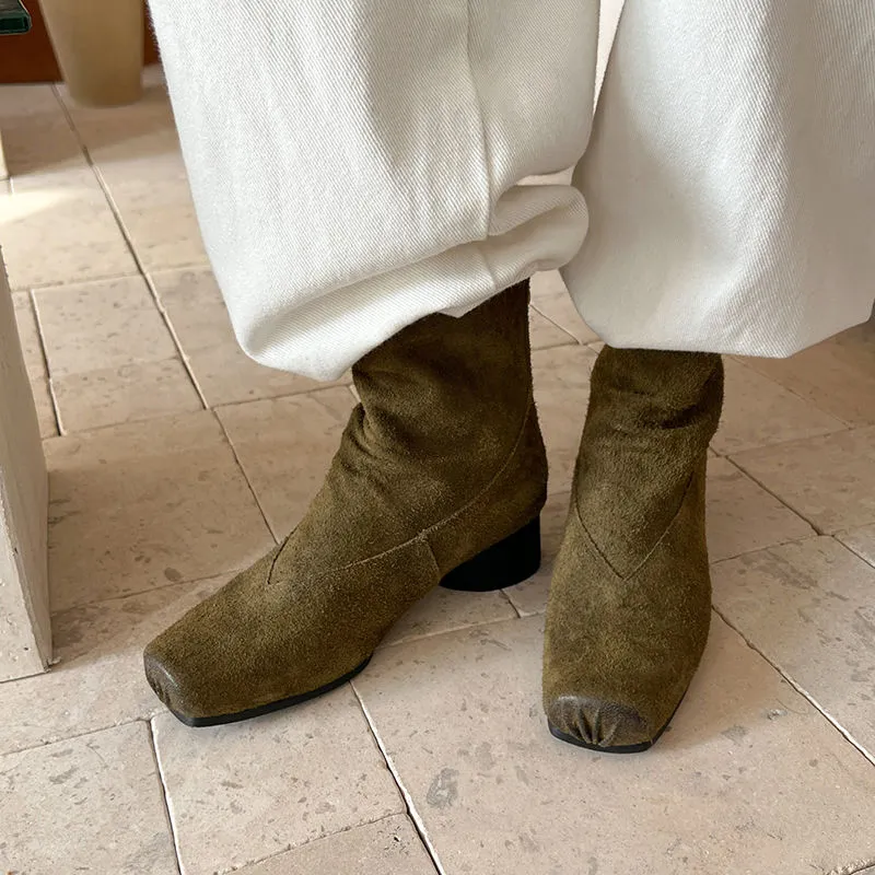 XIAOAJUE Ankle Boots 4.5cm Women's-2