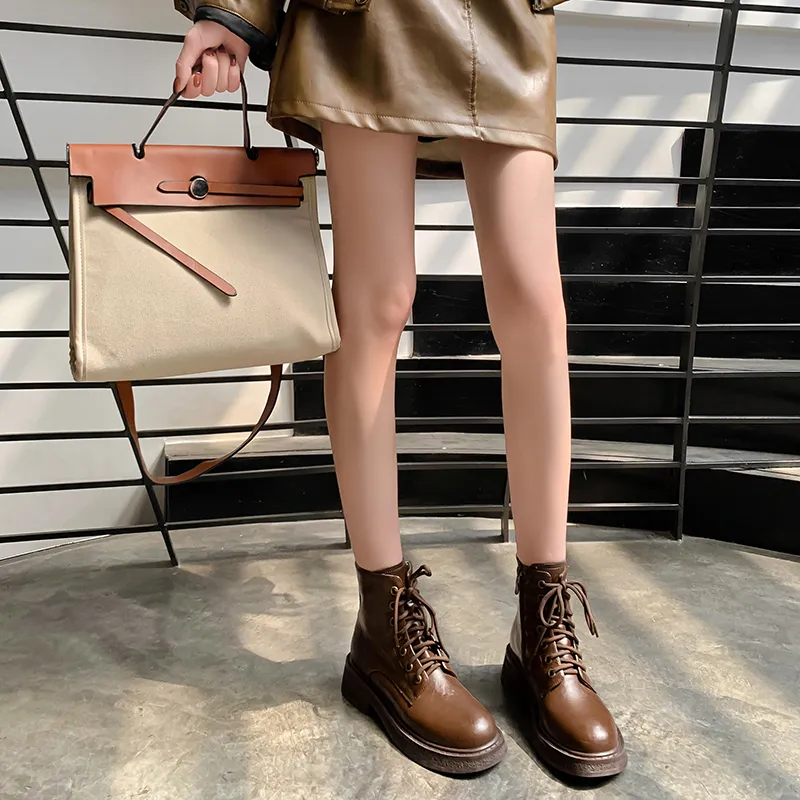 XIAOAJUE Ankle Boots 4cm Women's-18