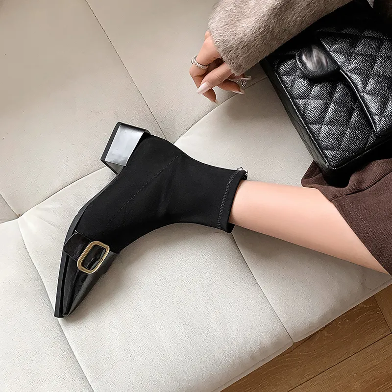 XIAOAJUE Ankle Boots 4.5cm Women's-3