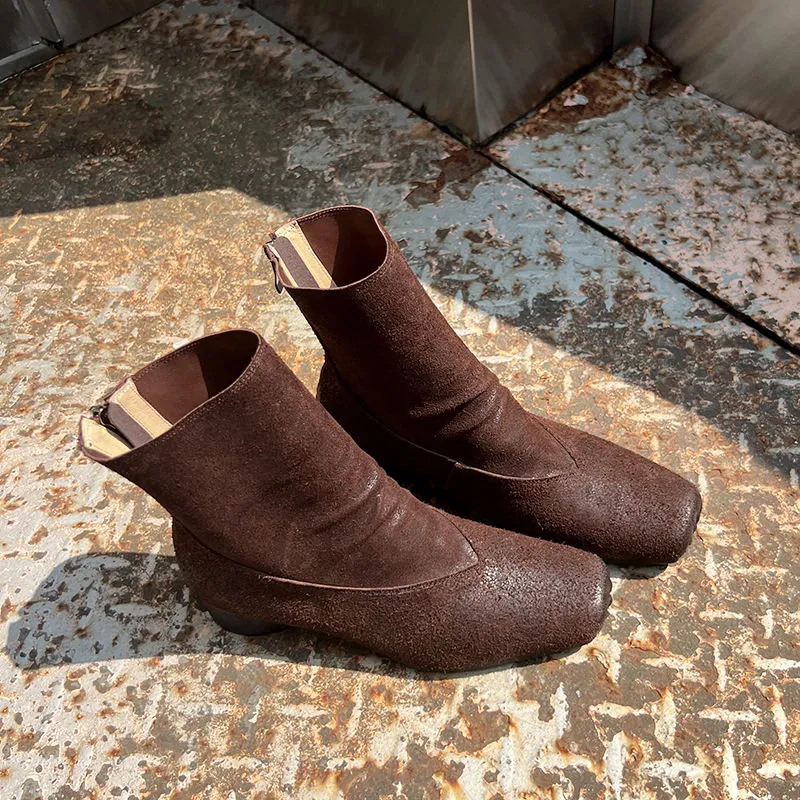 XIAOAJUE Ankle Boots 4.5cm Women's-15