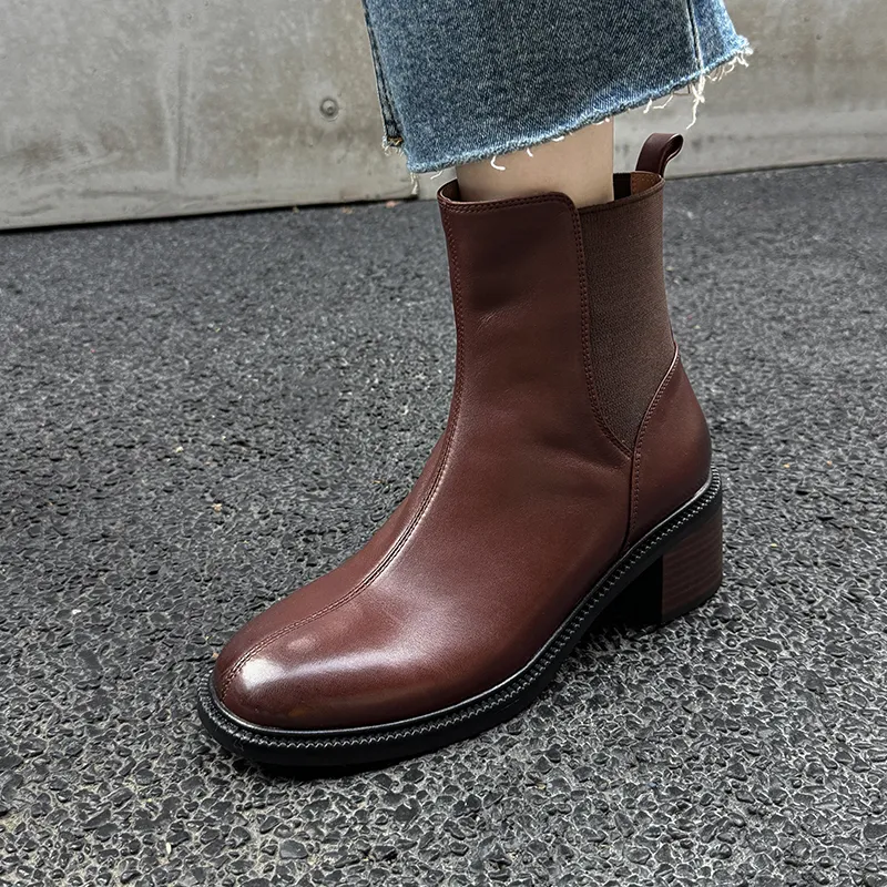 XIAOAJUE Ankle Boots 5.5cm Women's-8