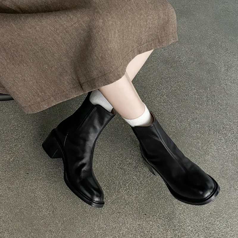 XIAOAJUE Ankle Boots 5.5cm Women's-2