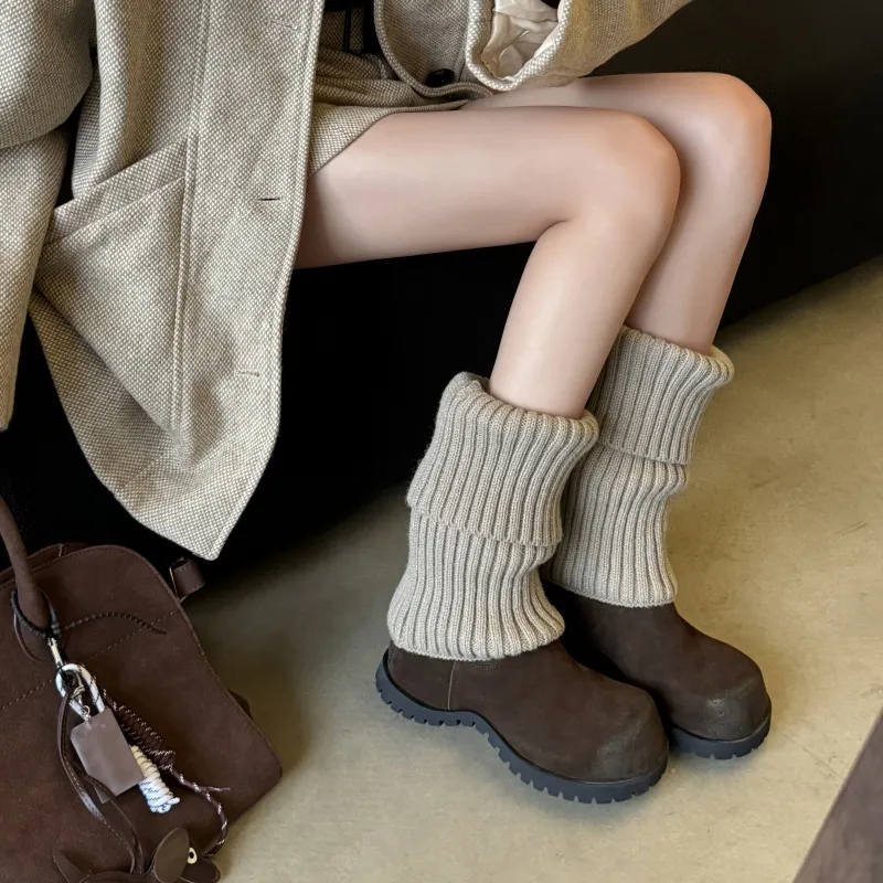 XIAOAJUE Short Chelsea Boots Women's-11