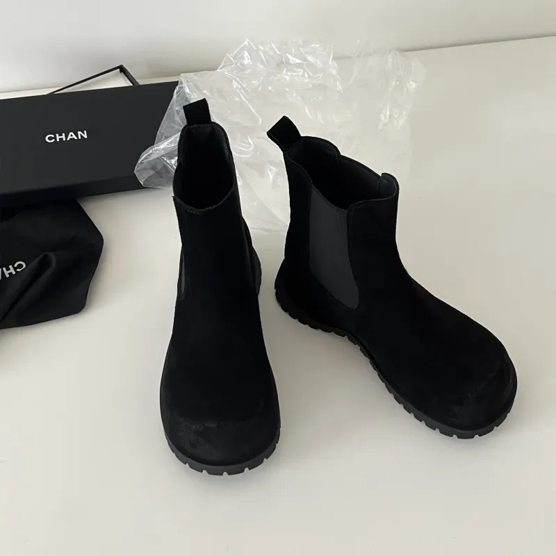 XIAOAJUE Short Chelsea Boots Women's-4