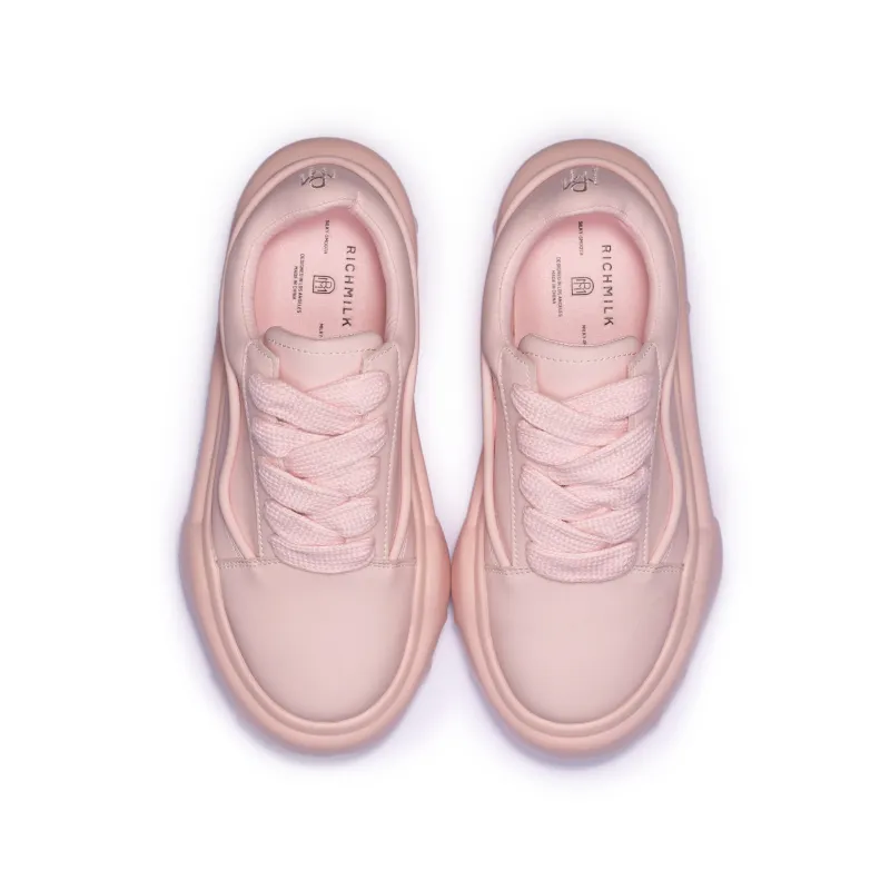 RICHMILK Low Top Casual Shoes Unisex Pink-2