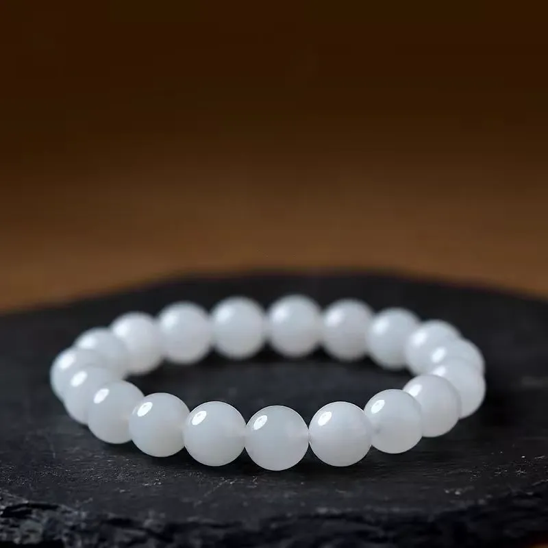 Zhen Yu Zhen Pin Golden Silk Jade Bracelets Unisex-1