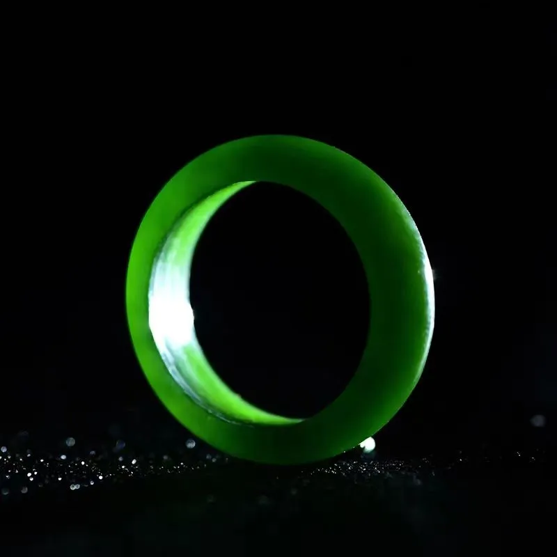 Zhen Yu Zhen Pin Hetian Jade Rings Unisex Jasper-3