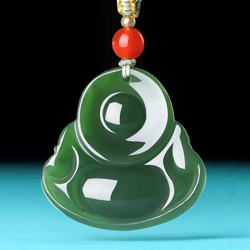 Zhen Yu Zhen Pin Hetian Jade Necklaces Jasper Unisex-4