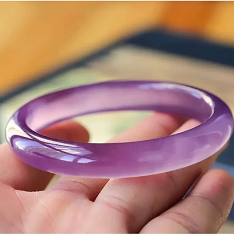 Zhen Yu Zhen Pin Chalcedony Bangles Women's-3