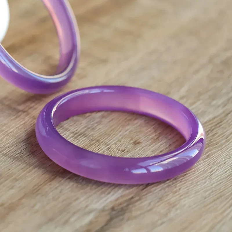 Zhen Yu Zhen Pin Chalcedony Bangles Women's-1