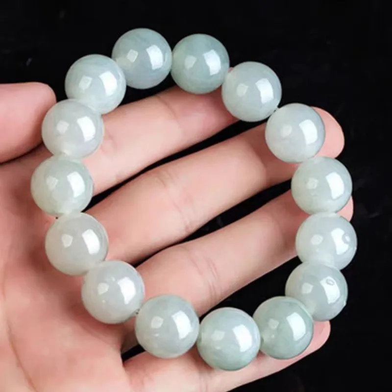 Zhen Yu Zhen Pin Glutinous Jade Bracelets Unisex-2