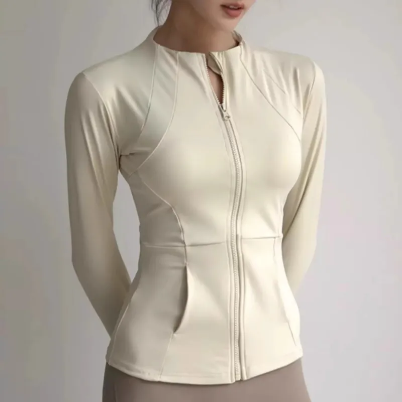 MOUT RECON TAILOR Yoga Coat Women's Milk Coffee-2