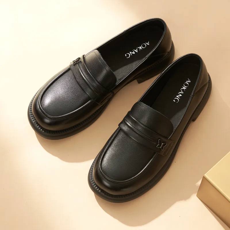 AOKANG Loafers Women's Black-6