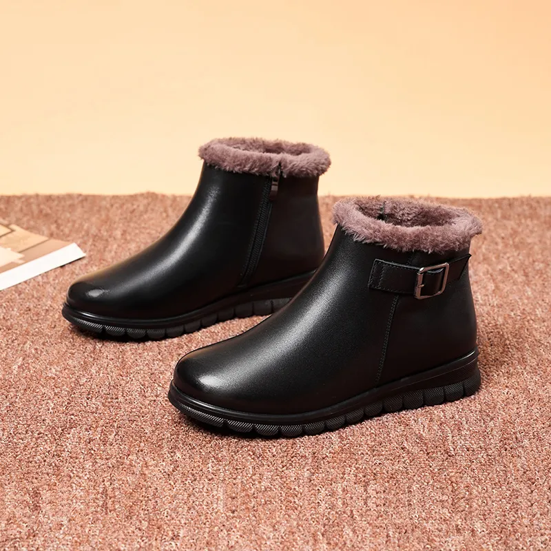 AOKANG Ankle Boots Women's Black-5