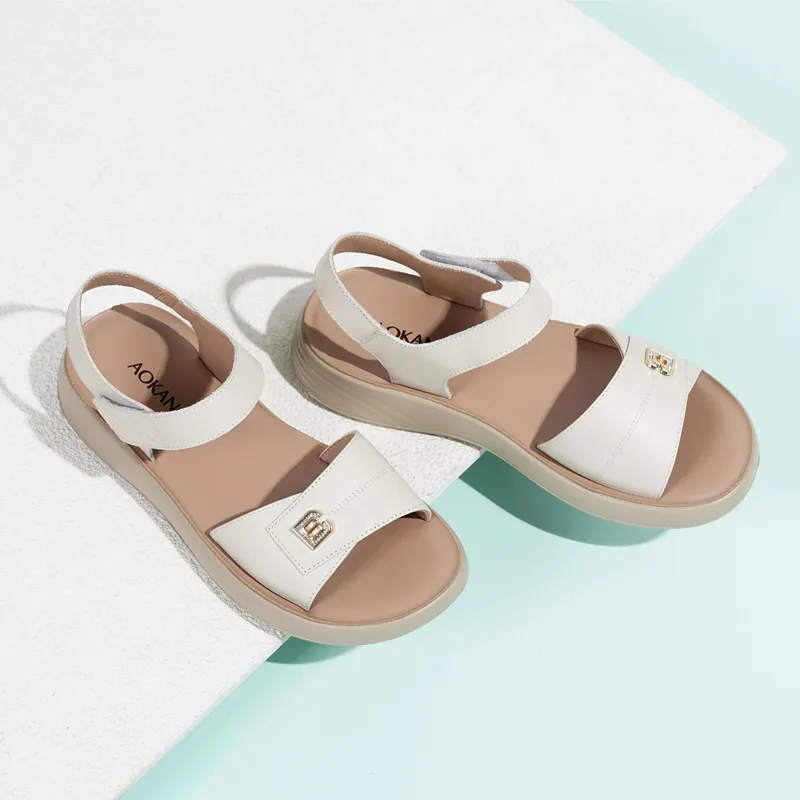 AOKANG One Strap Sandals Women's-4