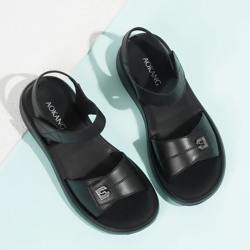 AOKANG One Strap Sandals Women's-9